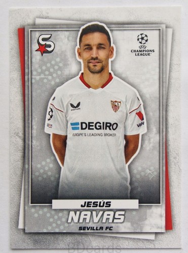 2022-23 Topps Superstars Jesus Navas Sevilla /Y48