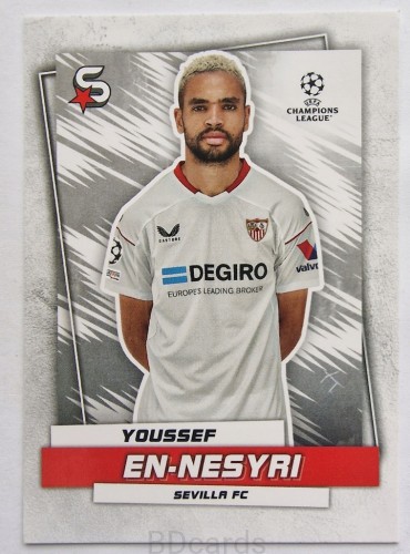 2022-23 Topps Superstars Youssef En-Nesyri Sevilla /Y48