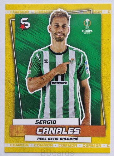2022-23 Topps Superstars Sergio Canales Real Betis /Y46