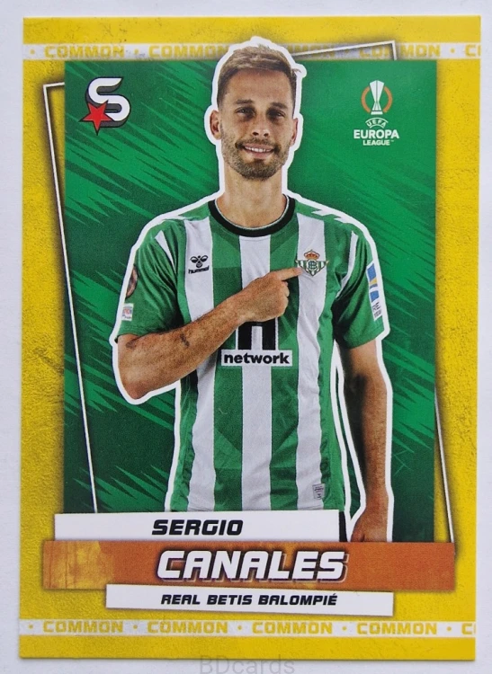 2022-23 Topps Superstars Sergio Canales Real Betis /Y46
