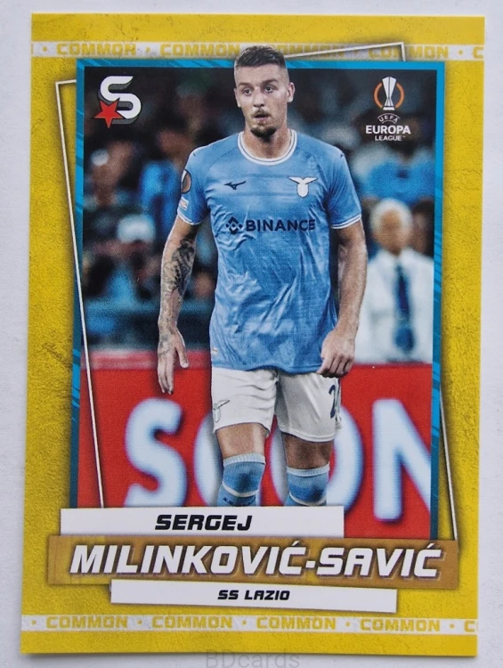 2022-23 Topps Superstars Sergej Milinkovic-Savic Lazio /Y46