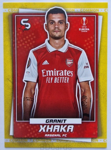 2022-23 Topps Superstars Granit Xhaka Arsenal Londyn /Y7