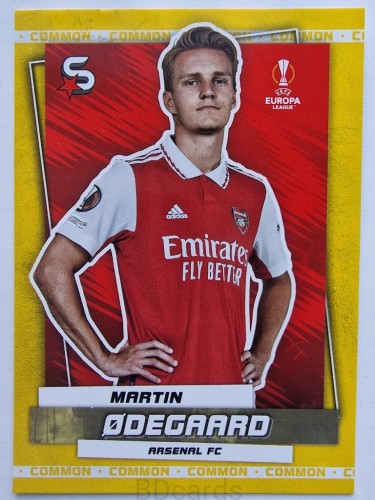 2022-23 Topps Superstars Martin Odegaard Arsenal Londyn /Y7