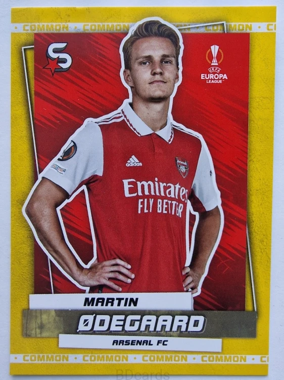 2022-23 Topps Superstars Martin Odegaard Arsenal Londyn /Y7