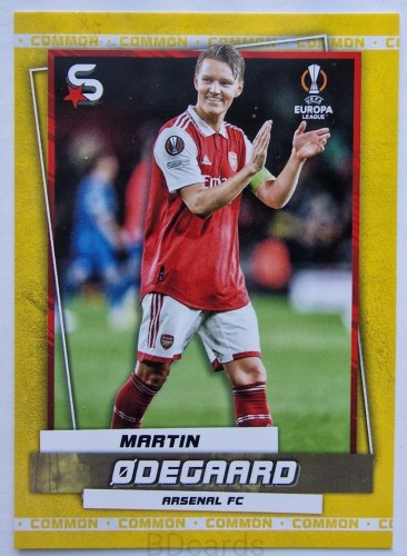 2022-23 Topps Superstars Martin Odegaard Arsenal Londyn /Y7