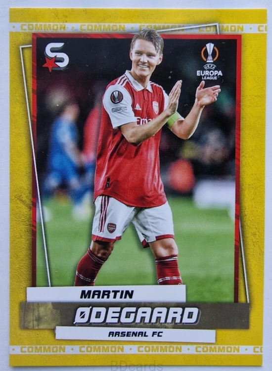 2022-23 Topps Superstars Martin Odegaard Arsenal Londyn /Y7