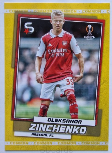 2022-23 Topps Superstars Oleksandr Zinchenko Arsenal Londyn /Y7