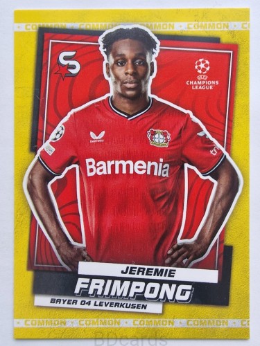 2022-23 Topps Superstars Jeremie Frimpong Bayer Leverkusen /Y37