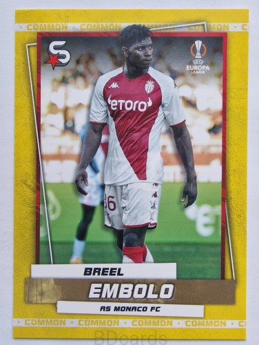 2022-23 Topps Superstars Breel Embolo AS Monaco /Y38
