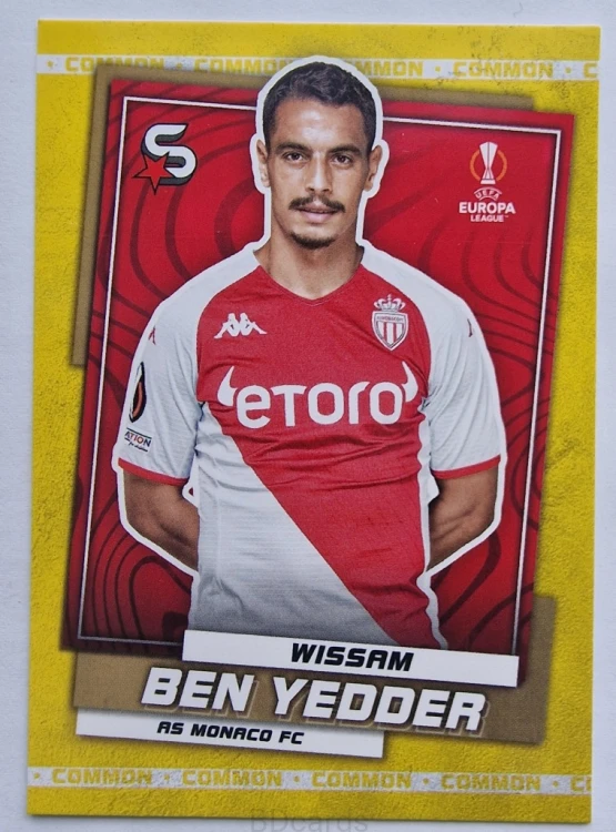 2022-23 Topps Superstars Wissam Ben-Yedder AS Monaco /Y38