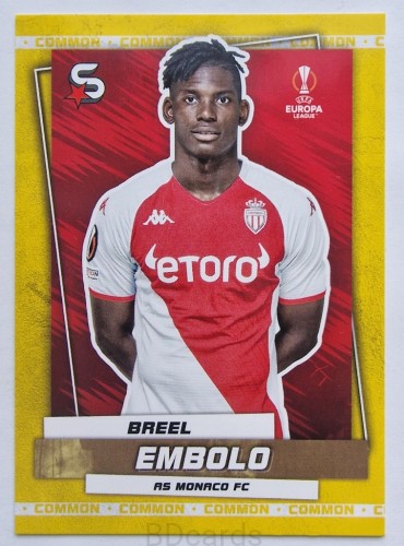 2022-23 Topps Superstars Breel Embolo AS Monaco /Y38