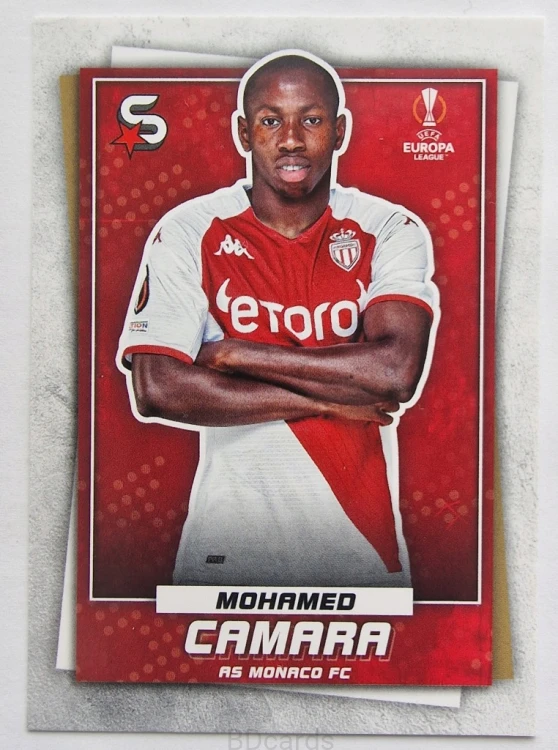 2022-23 Topps Superstars Mohamed Camara AS Monaco /Y38