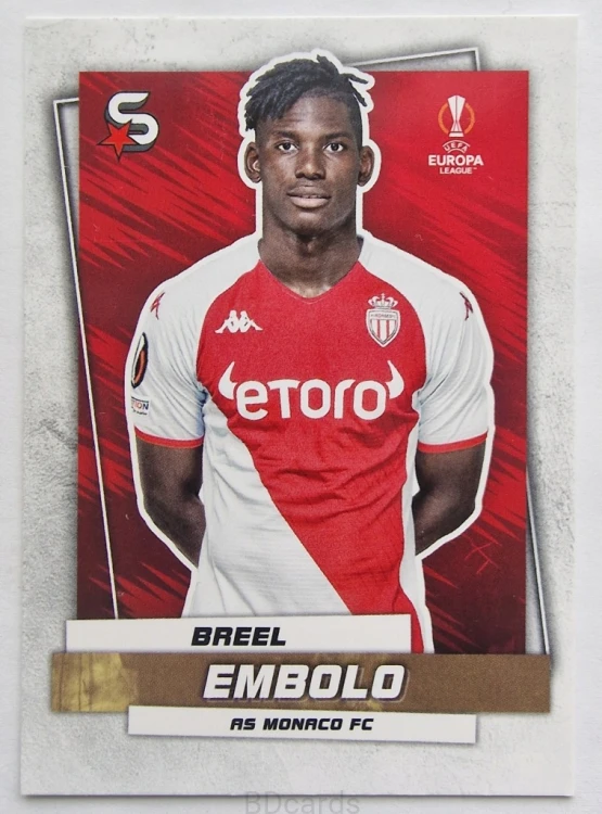 2022-23 Topps Superstars Breel Embolo AS Monaco /Y38