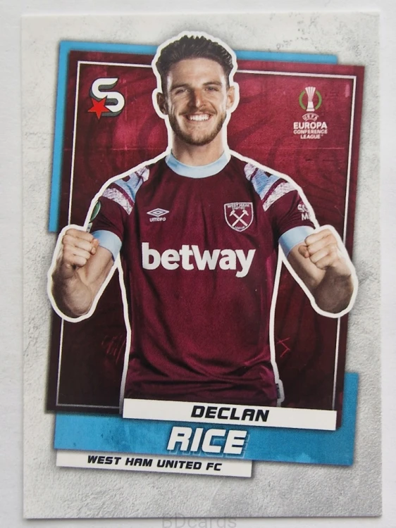 2022-23 Topps Superstars Declan Rice West Ham United /Y39