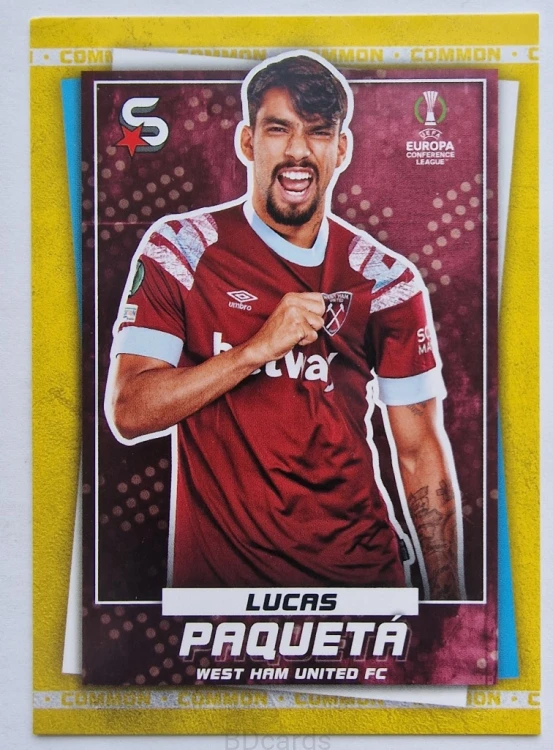 2022-23 Topps Superstars Lucas Paqueta West Ham United /Y39