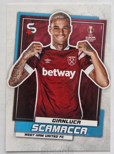 2022-23 Topps Superstars Gianluca Scamacca West Ham United /Y39