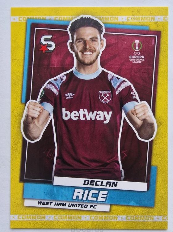 2022-23 Topps Superstars Declan Rice West Ham United /Y39