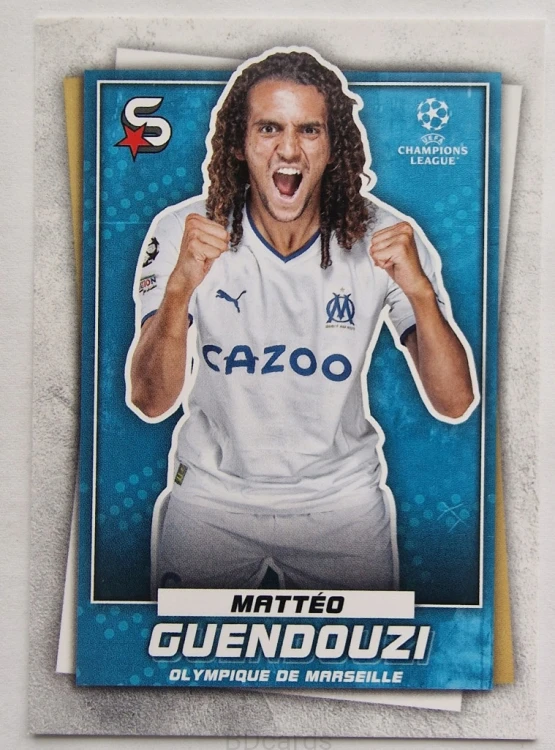 2022-23 Topps Superstars Matteo Guendouzi Olympique Marsylia /Y40
