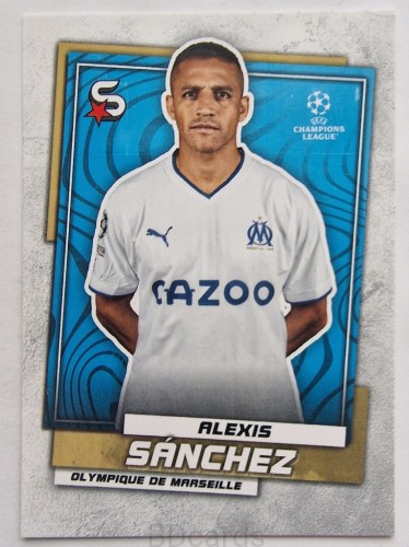 2022-23 Topps Superstars Alexis Sanchez Olympique Marsylia /Y40