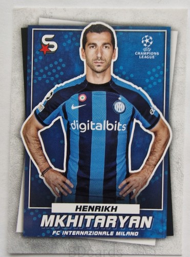 2022-23 Topps Superstars Henrikh Mkhitaryan Inter /Y40