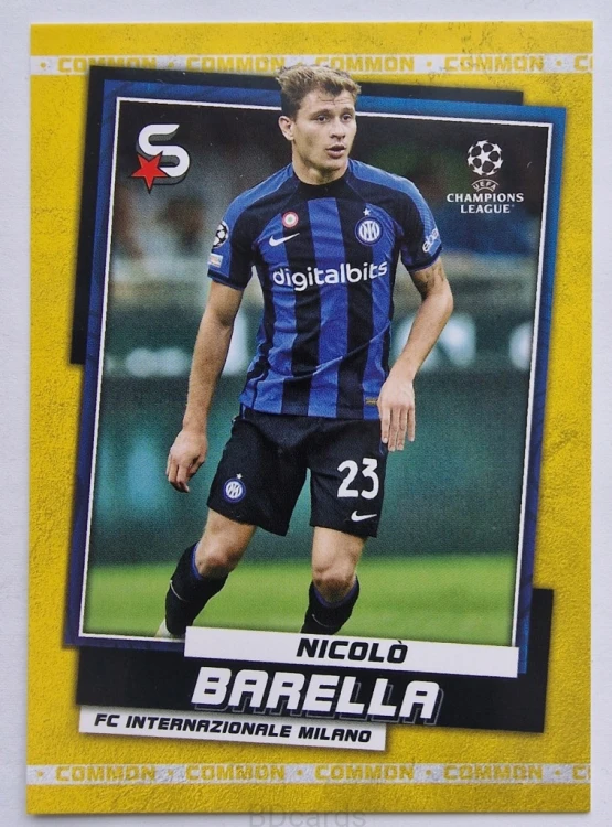 2022-23 Topps Superstars Nicolo Barella Inter /Y41