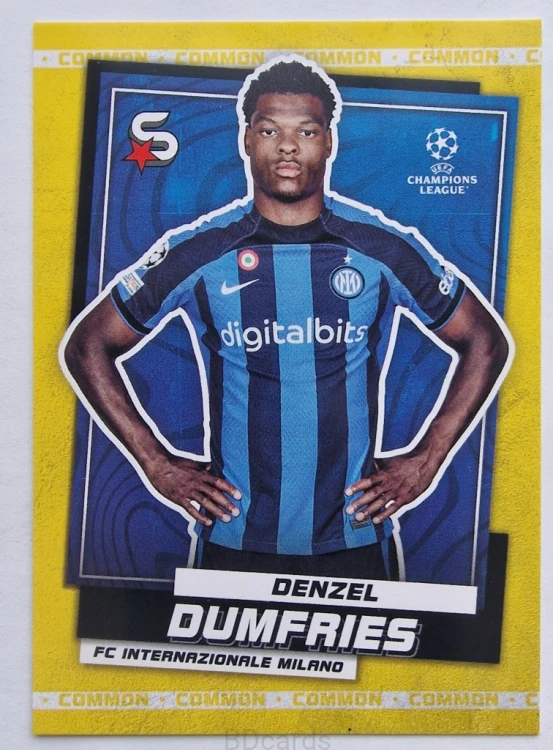 2022-23 Topps Superstars Denzel Dumfries Inter /Y41
