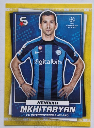 2022-23 Topps Superstars Henrikh Mkhitaryan Inter /Y41