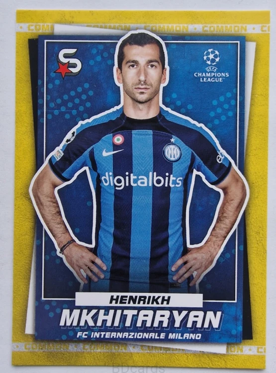 2022-23 Topps Superstars Henrikh Mkhitaryan Inter /Y41