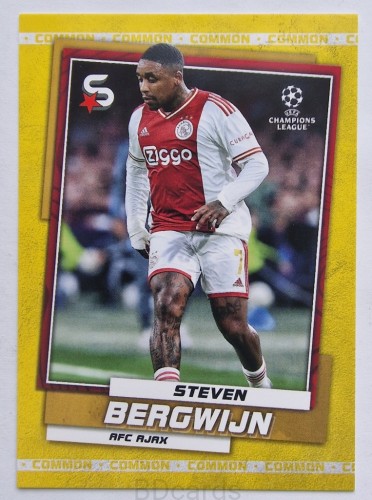 2022-23 Topps Superstars Steven Bergwijn Ajax Amsterdam /Y45