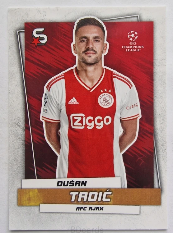 2022-23 Topps Superstars Dusan Tadić Ajax Amsterdam /Y45