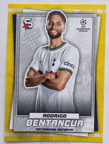2022-23 Topps Superstars Rodrigo Bentacur Tottenham Hotspur /Y44