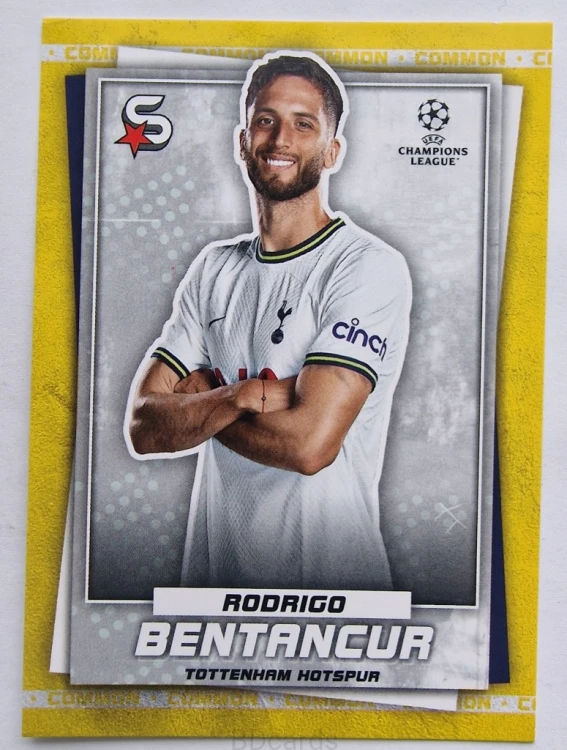 2022-23 Topps Superstars Rodrigo Bentacur Tottenham Hotspur /Y44
