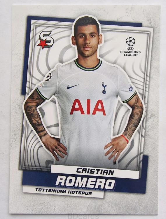 2022-23 Topps Superstars Cristian Romero Tottenham Hotspur /Y43