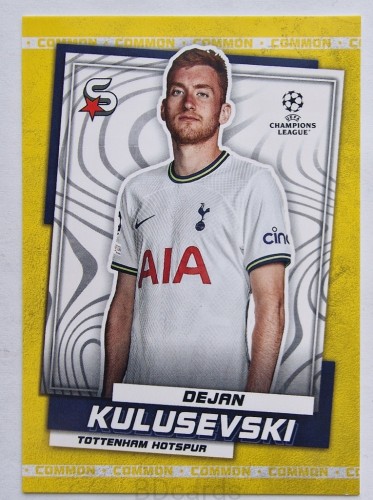 2022-23 Topps Superstars Dejan Kulusevski Tottenham Hotspur /Y43