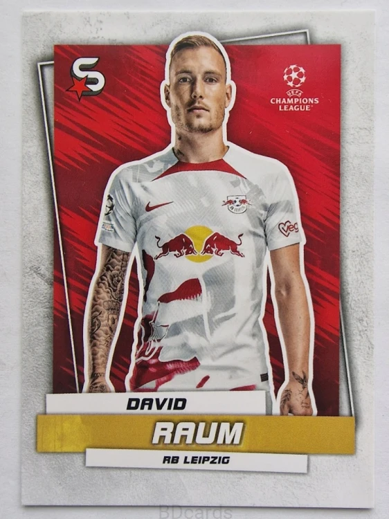 2022-23 Topps Superstars David Raum RB Leipzig /Y42