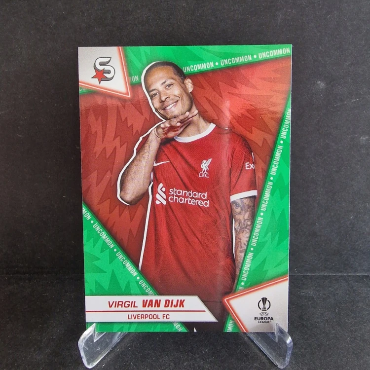 2025 TOPPS Superstars Virgil Van Dijk Liverpool Uncommon /GZ16