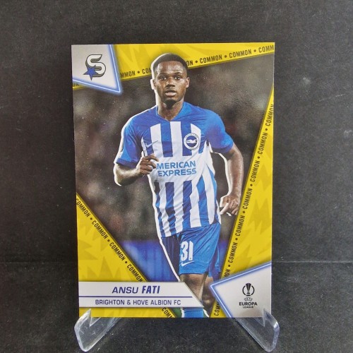 2025 Topps Superstars Ansu Fati Brighton Common /GZ15