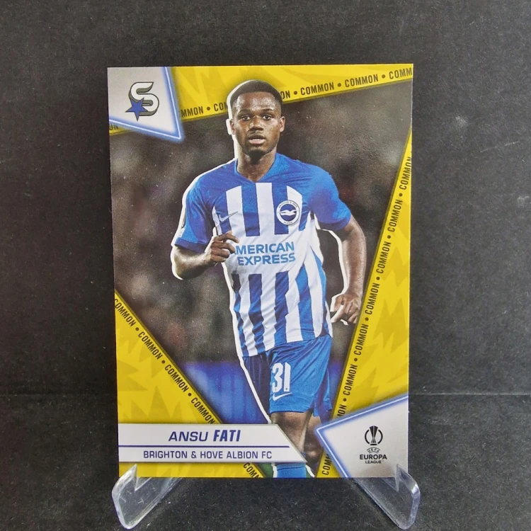 2025 Topps Superstars Ansu Fati Brighton Common /GZ15