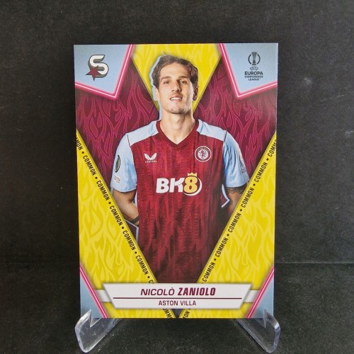 2025 Topps Superstars Nicolo Zaniolo Aston Villa Common /GZ13