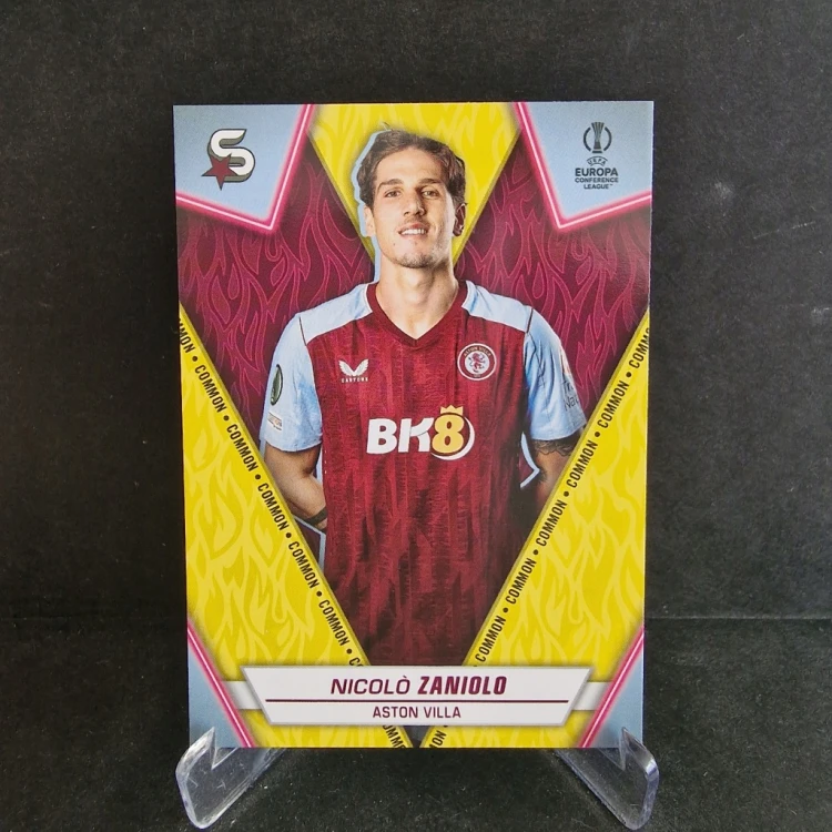 2025 Topps Superstars Nicolo Zaniolo Aston Villa Common /GZ13