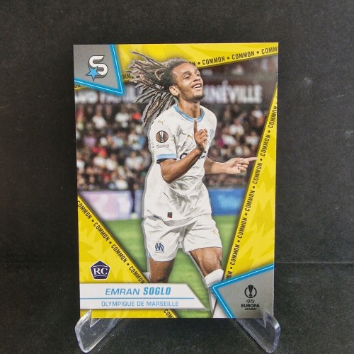 2025 Topps Superstars Aleksander Emran Soglo Ol. Marsylia Common /GZ11