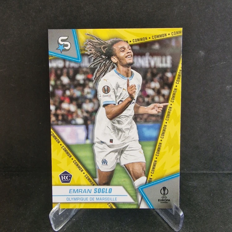 2025 Topps Superstars Aleksander Emran Soglo Ol. Marsylia Common /GZ11