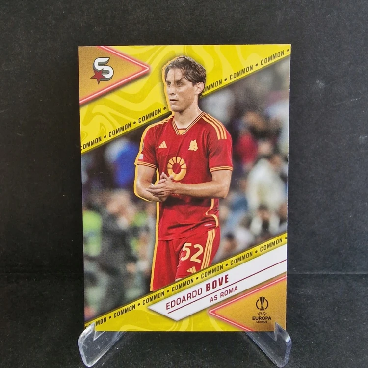 2025 Topps Superstars Aleksander Edoardo Bove AS Roma Common /GZ11