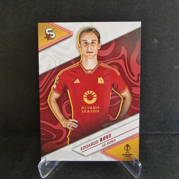 2025 Topps Superstars Aleksander Edoardo Bove AS Roma /GZ11