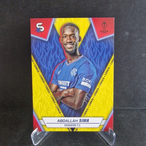 2025 Topps Superstars Abdallah Sima Rangers Common /GZ9