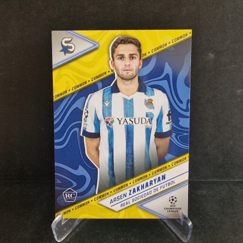 2025 Topps Superstars Arsen Zakharyan Real Sociedad Common /GZ9
