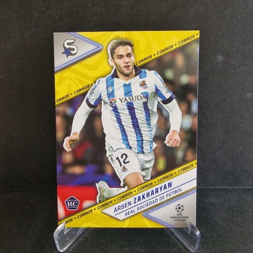 2025 Topps Superstars Arsen Zakharyan Real Sociedad Common /GZ8