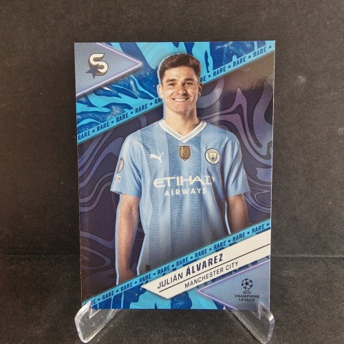 2025 Topps Superstars Julian Alvarez Manchester City Rare /GZ7