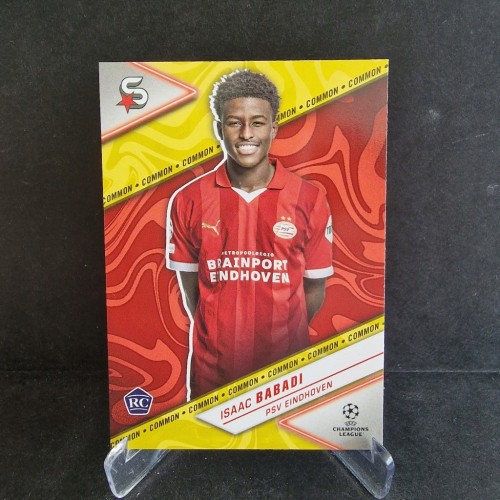 2025 Topps Superstars Isaac Babadi PSV Eindhoven Common /GZ4