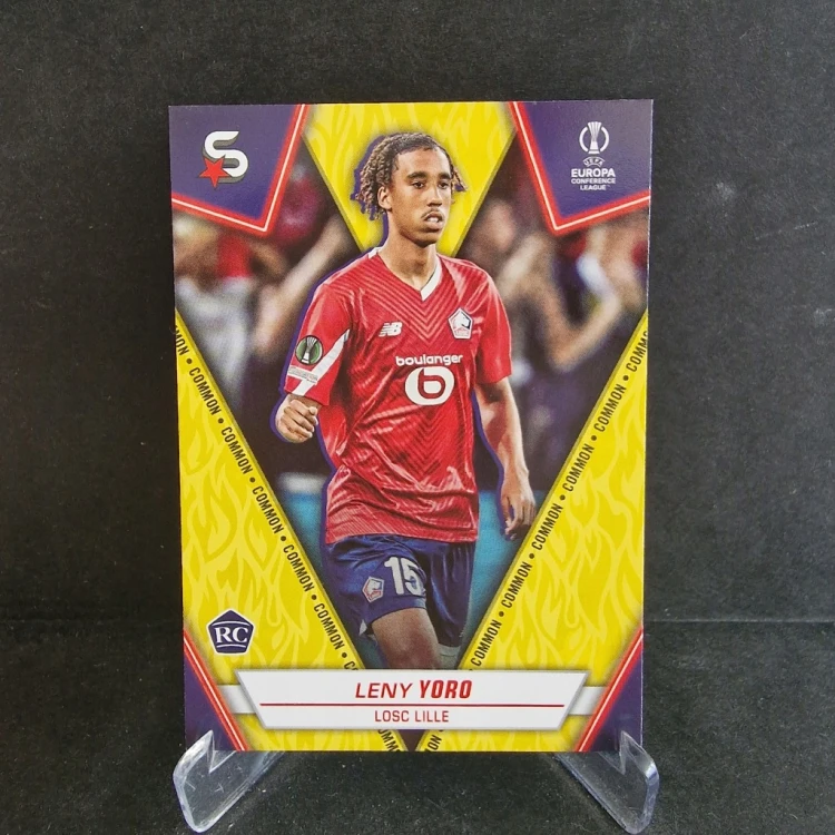 2025 Topps Superstars Leny Yoro Losc Lille Common /GZ4